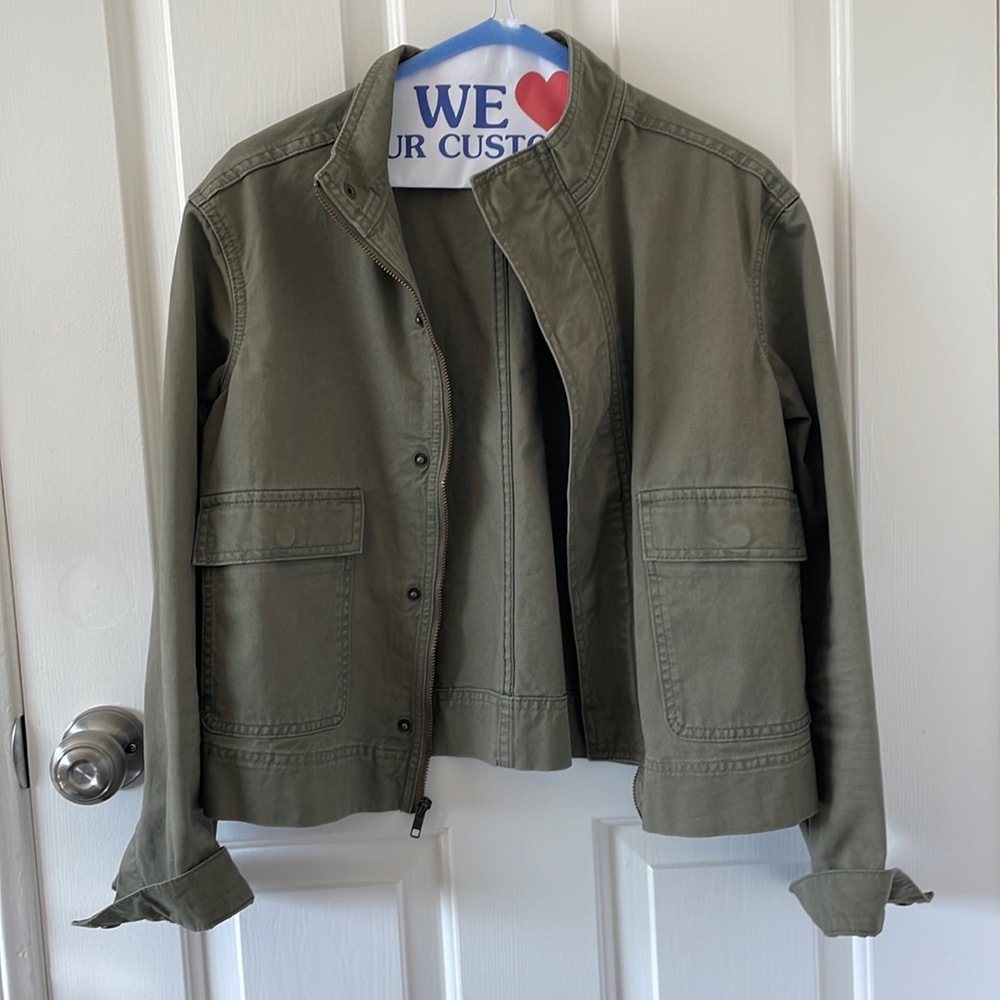 Able Cropped Utility Jacket